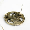 thumbnail image 5 of 2 Pieces Vintage  Brooch Pins Cloak Collar Jewelry Buckle Badge, 5 of 9