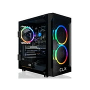 CLX SET Gaming Desktop - Intel Core i5 10400F 2.9GHz 6-Core Processor, 16GB DDR4 Memory, GeForce GTX 1650 4GB GDDR5 Graphics 1TB NVMe M.2 SSD, WiFi, Win 11 Home 64-bit