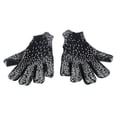 thumbnail image 3 of Guantes de portero de fútbol Nikou Guantes de fútbol transpirables profesionales antideslizantes Negro Número 9, 3 of 15