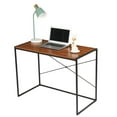thumbnail image 2 of Computer Desk with Stable Metal Frame, Small Desk for Home and Office, 39.37''L x 19.69''W x 29.33''H, 2 of 7
