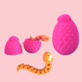 thumbnail image 1 of Fiudx Decoración de Pequeños Huevos de Serpiente, Tecnología de Impresión Única, Material Vibrante y Duradero, Ideal para Exhibir En Casa o En La Oficina, Misterio y Estilo, Ideal Como Regalo, Tamaño, 1 of 1