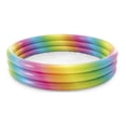 thumbnail image 1 of Alberca Piscina Inflable 3 Aros Arcoiris 147 X 33 Cm Intex 58439NP, 1 of 3