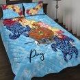 thumbnail image 1 of Juego de cama acolchado Papúa Nueva Guinea - Estilo tropical, 1 of 5