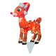 thumbnail image 1 of Adornos navideños para exteriores, luminosos, de metal, con forma de animal, para jardín al aire libre, creativos, con enchufes de tierra, 1 of 6