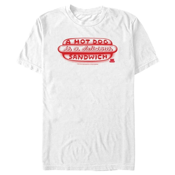 Men's Wienerschnitzel A Hot Dog Is a Delicious Sandwich Graphic T-Shirt