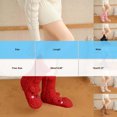 thumbnail image 2 of FAHXNVB Fuzzy Fluffy Slipper Socks for Women Soft Warm Cozy Cute Fleece Sleep Socks Non Slip Sole Thick House Socks for Christmas Gifts, 2 of 5