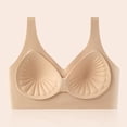 thumbnail image 5 of MEICHEN Ladies Jelly Tshirts Bras Solid Full Coverage Push Up Bras No Show Underwear Trendy Summer Fall Essentials Clothes, 5 of 6