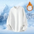 thumbnail image 3 of Kureaily Winter Thermal Long Sleeve T Shirt Casual Comfort Fit Crewneck Top For Cold Weather Outdoor Activities And Daily Wear Casual Button Down Washed T-Shirts, 3 of 5