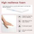 thumbnail image 5 of ROFIELTY High Density Upholstery Foam Padding, Durable Foam Sheet for DIY Seat Cushion Replacement, Supportive Padding for Bench, Sofa, Chair & Crafts, White, 72" x 24" x 4", 5 of 6
