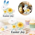 thumbnail image 1 of ERK Easter Decor The Easter Bunny PVC Panel Decorative Piece Is Suitable For Indoor Celebration Centers Or Party Occasions., 1 of 5