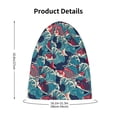 thumbnail image 4 of Honeii Fish In The Wave Print Kids Knit Beanie Watch Hat ,Knit Cap for Boys and Girls, 4 of 7
