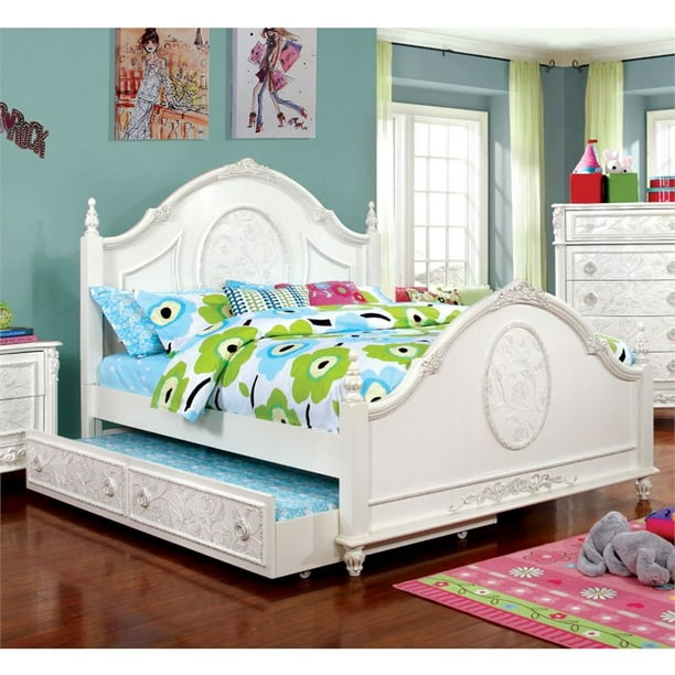 A wide variety of walmart wicker furniture options are available to you, such as general use, design style, and material. furniture of america aneissa full kids bed with trundle in white