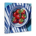 thumbnail image 2 of Stupell Industries French Country Fresh Picked Kitchen Strawberries Canvas Art, 17 x 17, by Kate Jarvik Birch, 2 of 8