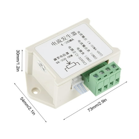 

LYUMO 4-20mA Generator Adjustable Analog Quantity Current Signal Generator Module 4-20mA Signal Generator Signal Generator Module