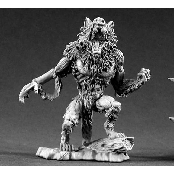 Reaper Miniatures Zombie Werewolf #02132 Dark Heaven Legends Unpainted Metal