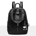 thumbnail image 1 of Popular Backpack Purse Cross Shoulders Daypack Ulti-Function Small School Bags Gift black, 1 of 5