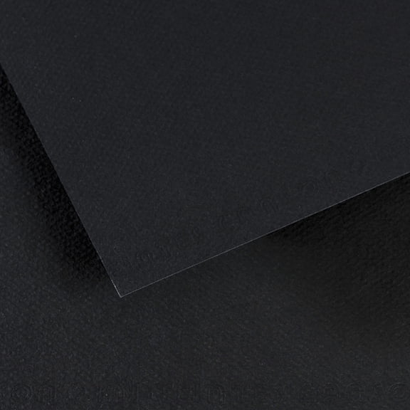Canson Mi-Teintes Drawing Papers - 8-1/2" x 11", Black, 25 Sheets