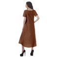 thumbnail image 3 of Moomaya Tenues d'Été Femmes Coton Flex Imprimées Robes Décontractées, 3 of 5
