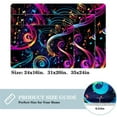 thumbnail image 2 of Note Non-Slip Polyester Door Rug Chair Mat Kitchen Rugs, Machine Washable, 2 of 6