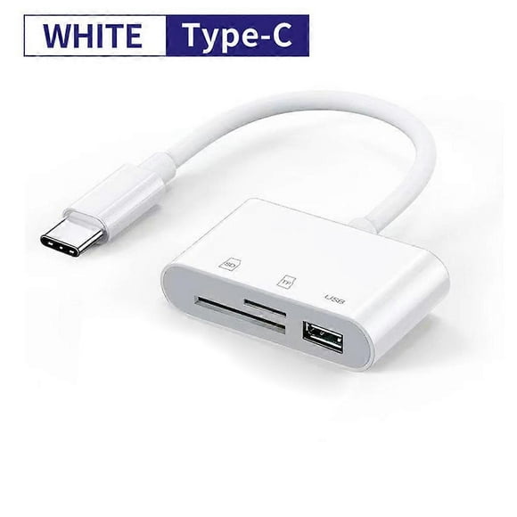 USB C SD Card Reader, Micro SD to Type C OTG Adapter for SDHC SDXC TF