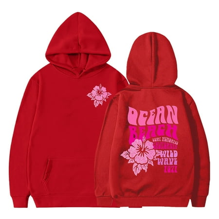 

Sweatshirt For Baby Boys Girls Soft Toddler Kids Hoodies Long Sleeve Graphic Hoody Top Clothes Unisex Infant Sweater Pullover For Newborn Outwear Red 11-12 Years