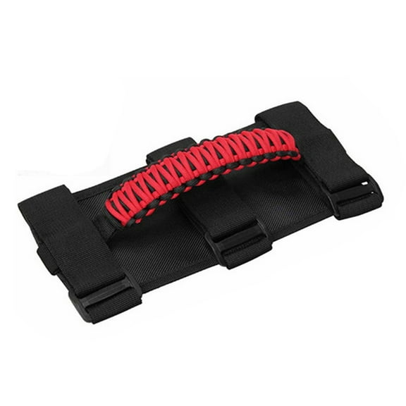 Compatible with Jeep-Wrangler Roll Bar Grab Handles Grip Inner Car Roof Trolley Handle Straps Comfortable Accessories