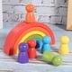 thumbnail image 5 of Juego de bloques de construcción de madera para apilar, arcos, juguetes educativos creativos para bebés (bloques pequeños de madera para hombres), 5 of 15