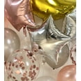 thumbnail image 4 of Sweet Moon 16 Piece Moon and Star Balloons Bouquet - Baby Shower, Birthday, Gender Reveal, Eid, and Ramadan Party Decoration (Rose Gold), 4 of 4