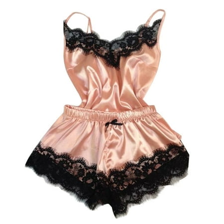 FhsagQ Womens Lingerie Crotchless Plus Size Fashion Lace Sleepwear Lingerie Underwear Nightdress Womens Lingerie Set with Garter Belt and Stockings Lingerie for Women Plus Size XL
