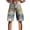 Silver, variant on kaondbfi Women's Summer High Waisted Shorts Knee Length Fashionable and Casual Style with Pockets Lightweight and Breathable