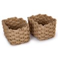 thumbnail image 3 of Truu Design Chunky Braided Jute Basket Set, 3 of 5