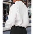 thumbnail image 4 of Chaquetas de Invierno para Mujer, de Forro , Larga, con Cremallera, , Cálidas, Estilo Otoño, para Hacer Ejercicio M, 4 of 8