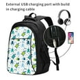thumbnail image 2 of Daiia Cartoon Sea Creatures Pattern USB Charging Backpack for Men and Women, Anti-Theft Backpack,Travel Backpack,School Backpack,College Backpack,Laptop Backpack, 2 of 7