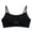 Black, variant on Women Bras Nursing Sleep Bra Women Training Bra Style M-502 Women's Plus Size Wireless Cami Bra Female V-Neck Hook and Eye Bra Closure Lace Bra
