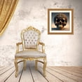 thumbnail image 3 of Stephen Chambers 15x15 Gold Ornate Wood Framed With Double Matting Wall Art Titled - Skull 5, 3 of 6