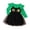 Green-fUO9E, variant on RFQWOVSR Girls Long Sleeve Tutu Mesh Princess Dress Halloween Party Gown 4-5 Years