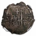 thumbnail image 2 of 1741-P Bolivia Silver 4 Reales Philip V AU Details NGC, 2 of 3