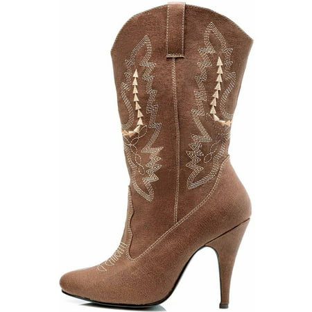 Cowgirl Brown Boots Women's Adult Halloween Costume Accessory