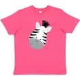 thumbnail image 3 of Inktastic Zebra Youth T-Shirt, 3 of 5