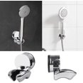 thumbnail image 4 of Angle Adjustable Suction Cup Shower Holder, Shower Head Attachment Fix Without Drilling, Bathroom Accessory with Suction Cup Hook Bathroom, Suitable for Bathroom, 4 of 6