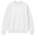 thumbnail image 4 of Staron Women's Fall Winter Crew Neck Long Sleeve Loose Casual Comfy Knit Sweater Pullover White L, 4 of 6