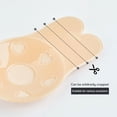 thumbnail image 2 of Parche de pecho de silicona de conejo transfronterizo que levanta el pecho de oreja de conejo Labymos Pegatinas para pezones, 2 of 5