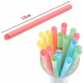 thumbnail image 2 of 100Pcs Colors Drinking Straws For Wedding Party Bubble Tea Smoothie Birthday, 2 of 7