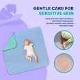 Nestl Reusable and Washable Incontinence Bed Pads, Waterproof Protective Underpads, 34" x 36", 4