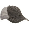 thumbnail image 2 of Low Profile Special Cotton Mesh Cap-Black W40S62B, 2 of 2