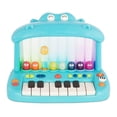 thumbnail image 1 of Teclado de juguete musical B. toys Hippo Pop para niños pequeños de 12 años o más, 1 of 6