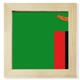 thumbnail image 1 of Pantalla de escritorio de pared de fotograma cuadrado Unbranded Zambia National Flag Africa Country, 1 of 4