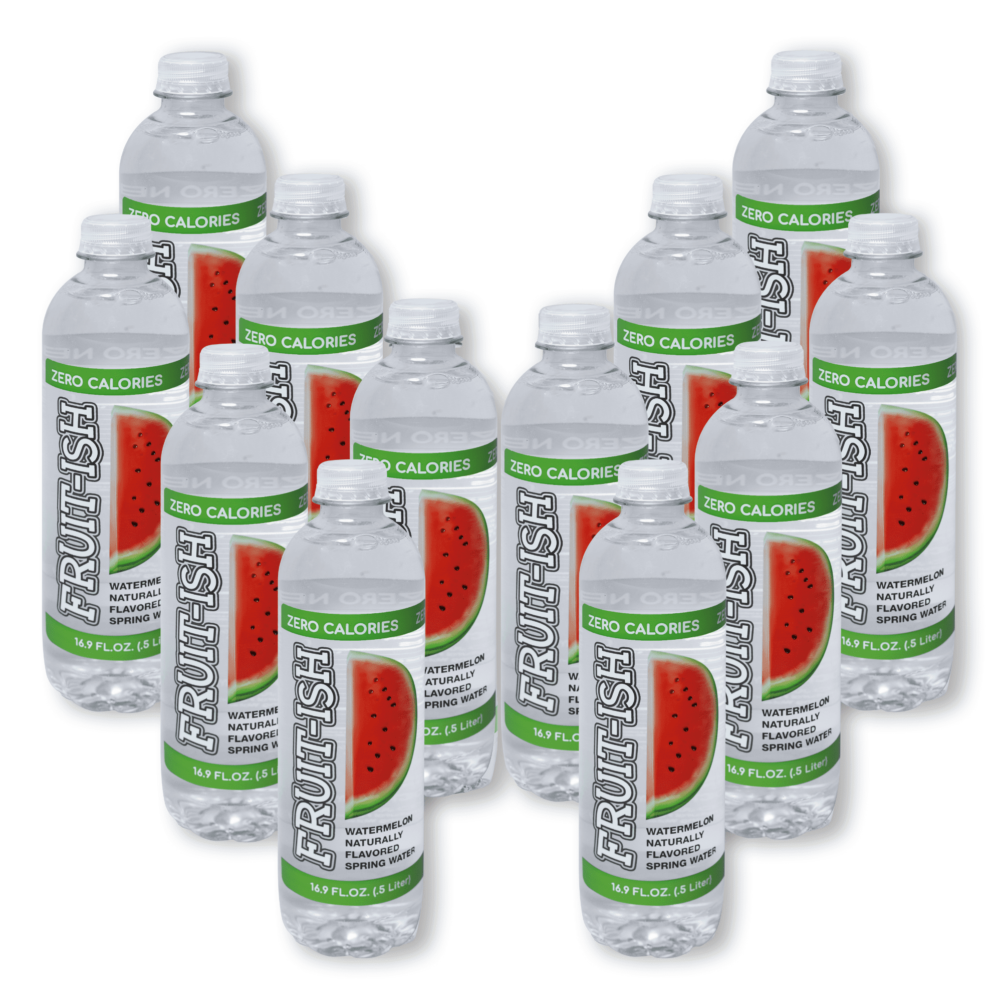 KRISPwtr Fruitish Watermelon Flavored Spring Water 12 pack