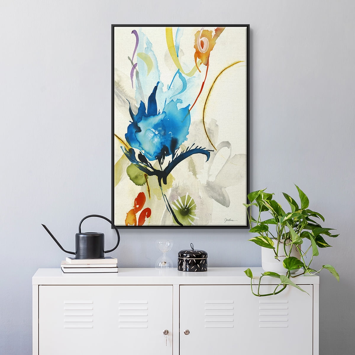 Local Color I Framed Premium Gallery Wrapped Canvas - Ready to Hang