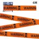 thumbnail image 1 of Letreros de cinta de advertencia para decoración de Halloween, accesorio para fiesta de ventana, paquete de cinta de miedo, 2023, 1 of 4